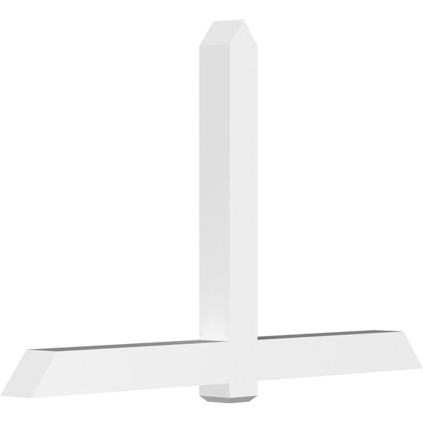 Eugene Architectural Grade PVC Gable Bracket, 84